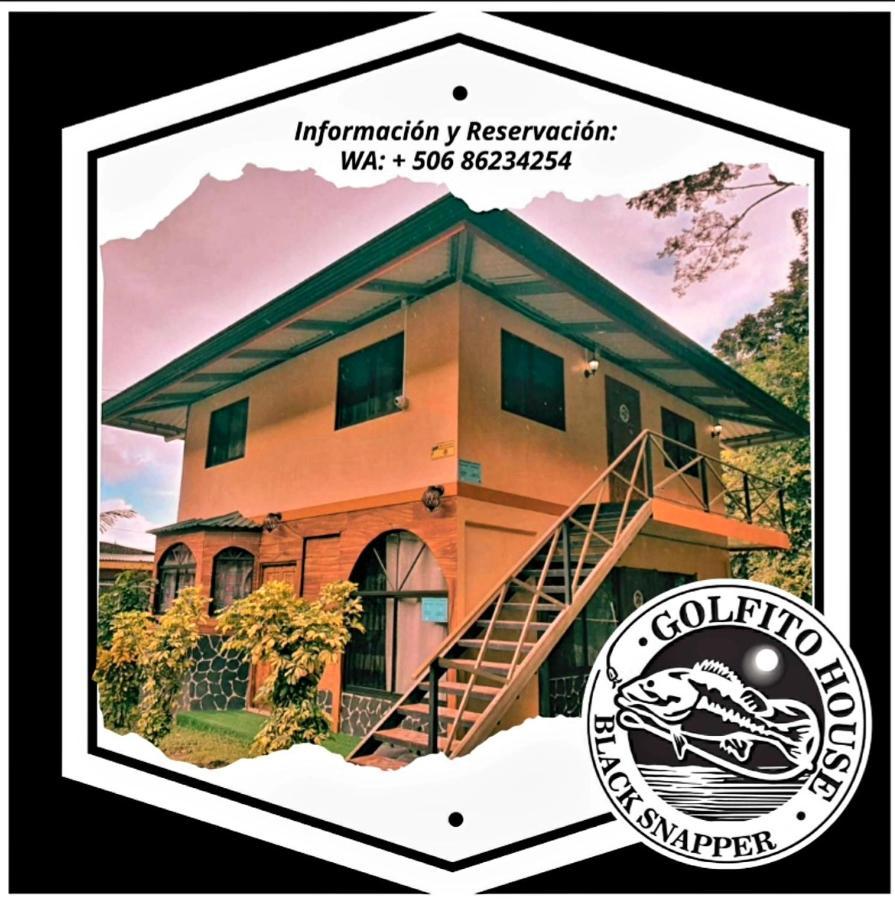 Black Snapper House Гольфито Экстерьер фото